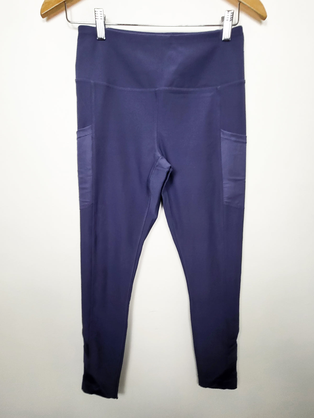 Mondetta Women's High-Waisted Mesh-Trim Pocket Leggings | Size SMALL