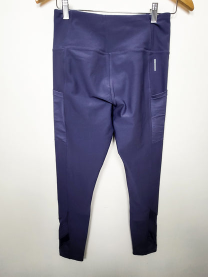 Mondetta Women's High-Waisted Mesh-Trim Pocket Leggings | Size SMALL