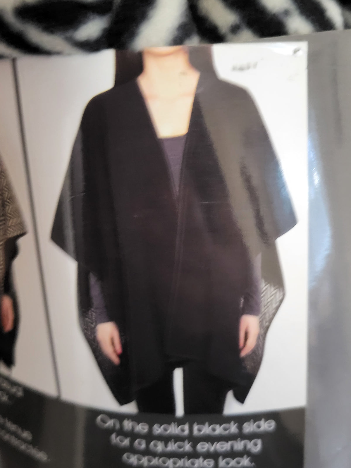 NEW - Nicole Miller Reversible Wrap | One Size Fits All