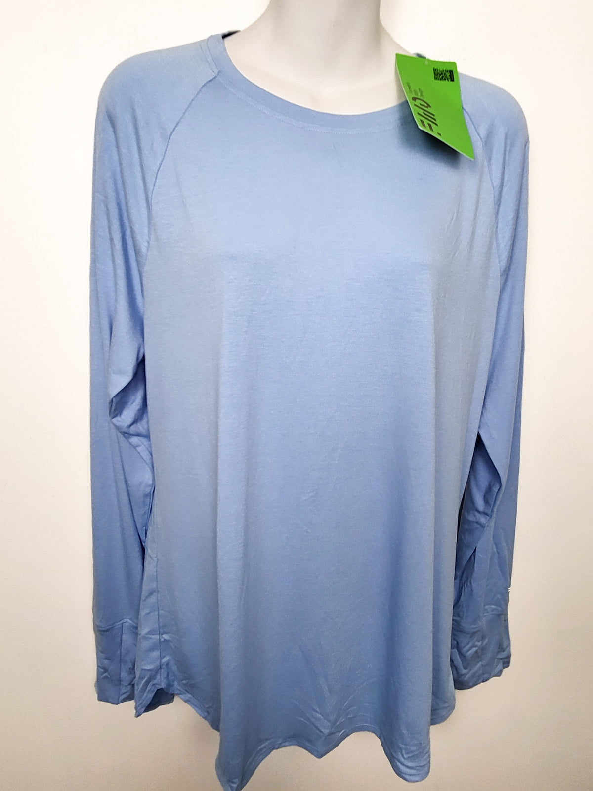 NEW - FFWD (Forward With Design) women's light blue active top | Size XL
