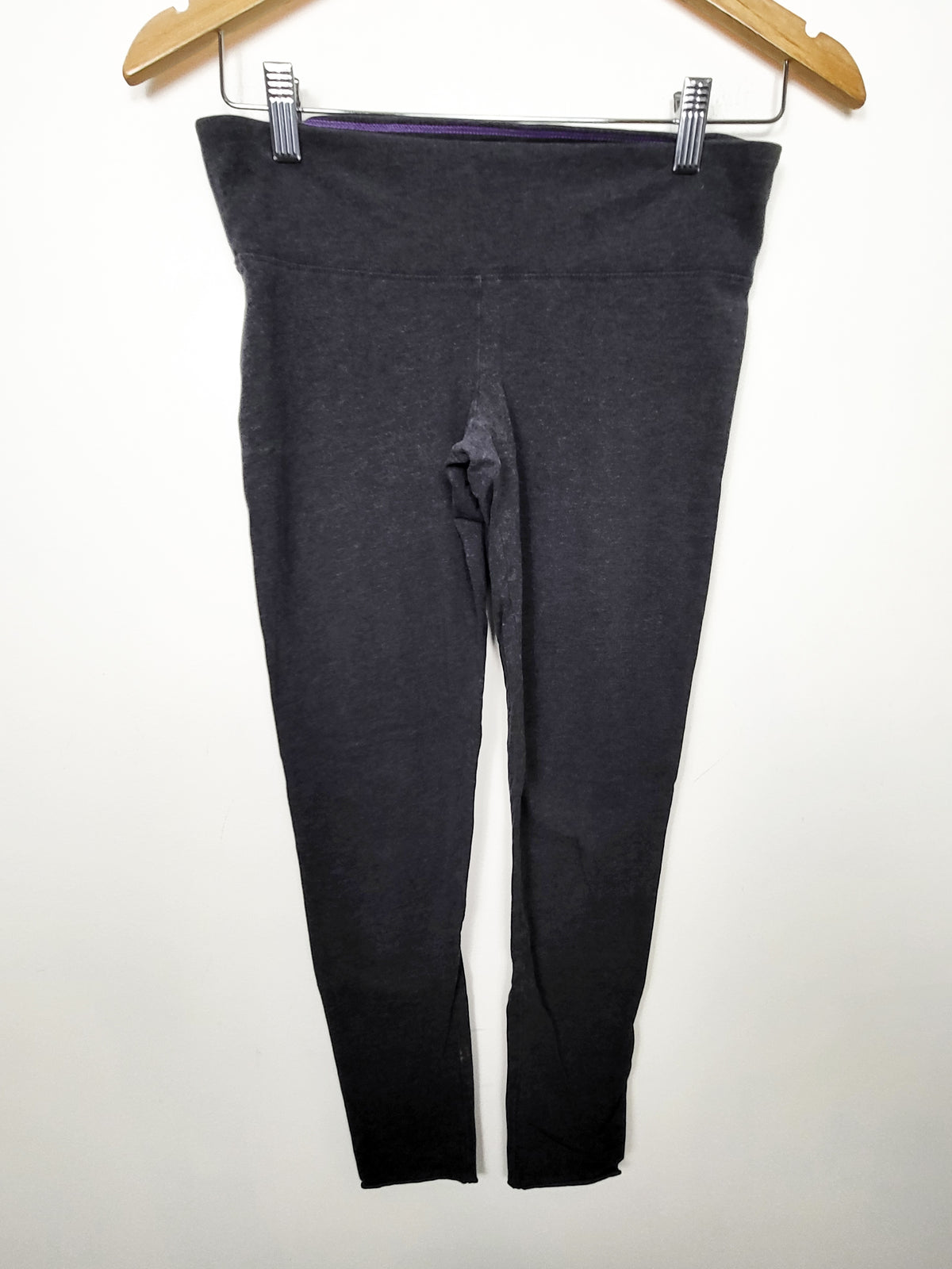 Aritzia Tna Grey "Equator" Mid-Rise Jersey Leggings | Size SMALL