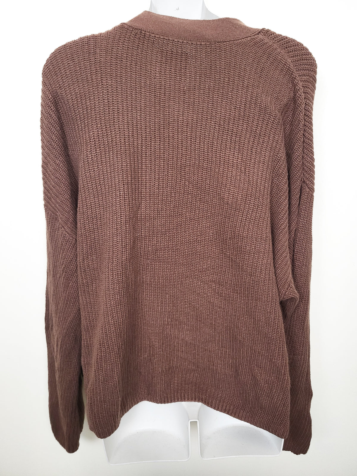 NEW - Abercrombie & Fitch Chocolate Brown 2-Piece Ribbed Sweater Set | Size XL