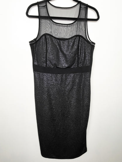 New Noir Women's Metallic Shimmer Sheath Party Dress  | Size XL