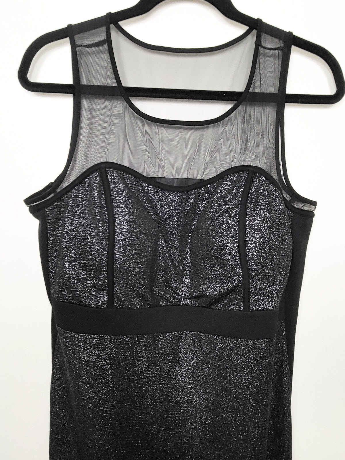 New Noir Women's Metallic Shimmer Sheath Party Dress  | Size XL