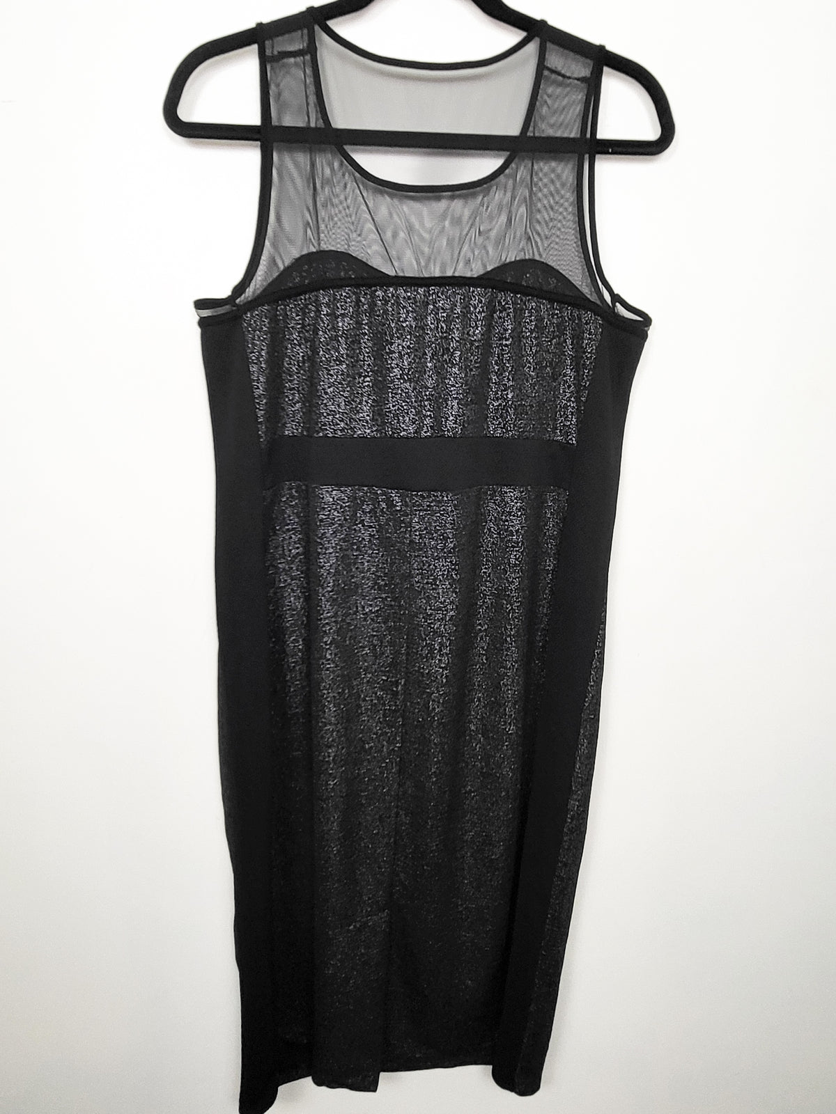 New Noir Women's Metallic Shimmer Sheath Party Dress  | Size XL