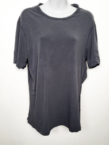 Lululemon Women's Grey "Hold Tight" Short-Sleeve T-shirt | Size SMALL