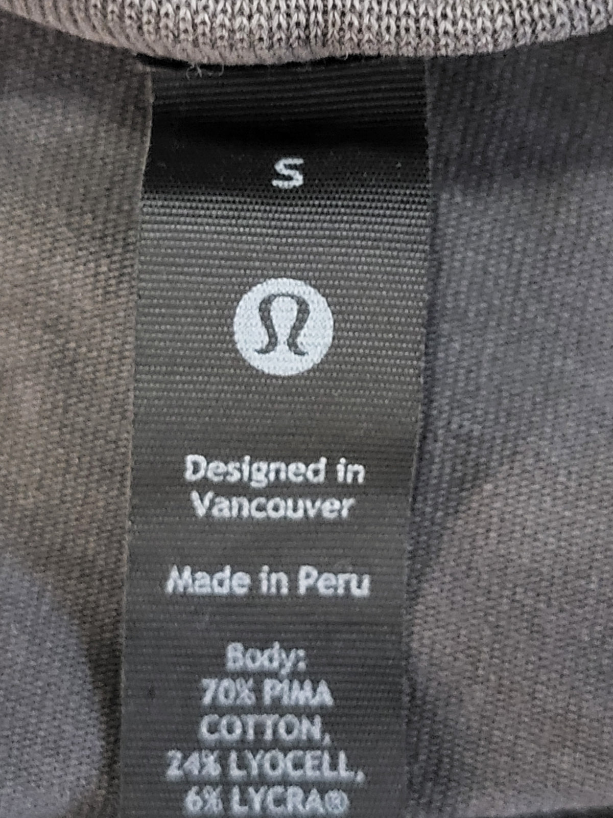 Lululemon Women's Grey "Hold Tight" Short-Sleeve T-shirt | Size SMALL