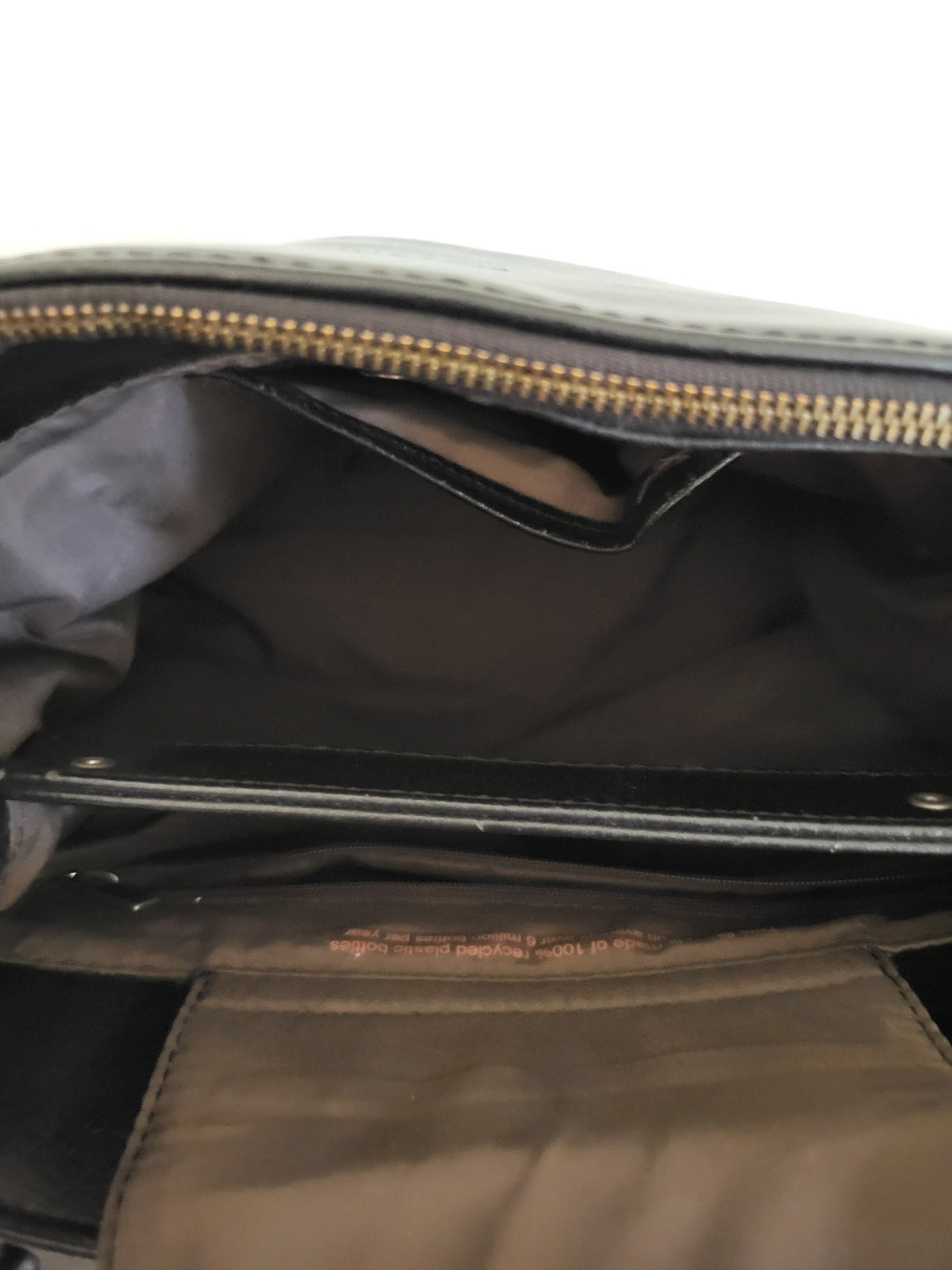 Matt & Nat Black Vegan Leather Crossbody / Shoulder Bag