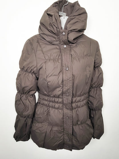 Vero Moda Women's Smocked-Waist Down Filled Puffer Jacket - Size Medium