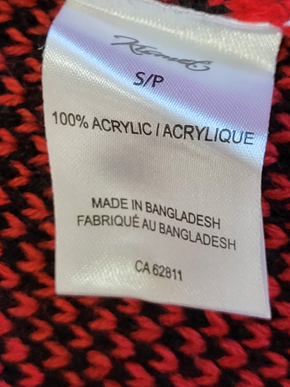 Kismet Women's "Jayden" Longline Hooded Buffalo Plaid Cardigan - Size small