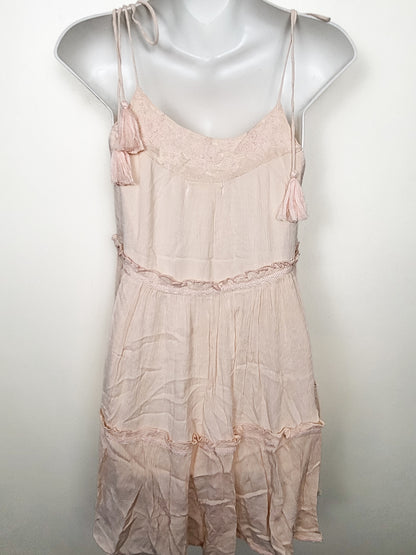 NEW - Jackson Rowe Pastel Pink "Chiquita" Tiered Cami Dress - XS (mistagged by manufacturer)