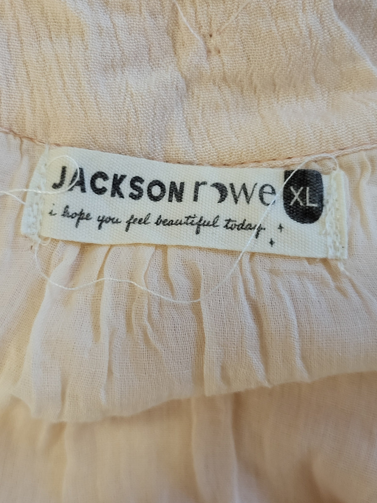NEW - Jackson Rowe Pastel Pink "Chiquita" Tiered Cami Dress - XS (mistagged by manufacturer)