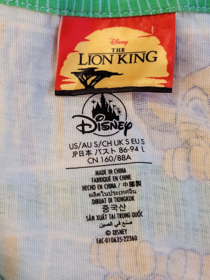 Disney Women's The Lion King "Simba" Vintage-Style Cap-Sleeve Pajama Top - Size SMALL