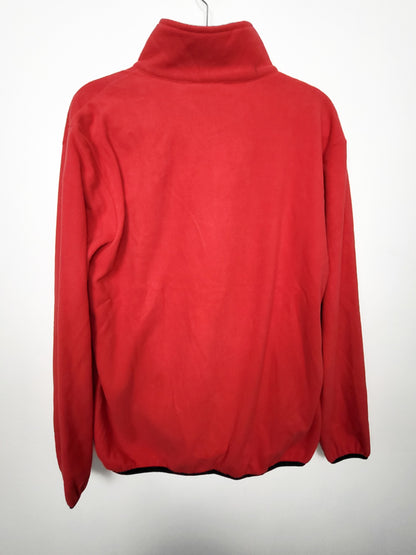 NEW - WKNDRS "Wavy Logo" Fleece Half-Zip Pullover - Unisex size LARGE