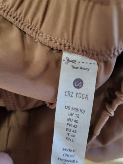 NEW - CRZ YOGA Women's Lightweight Stretch Jogger in "Mocha Mousse" - Size MEDIUM