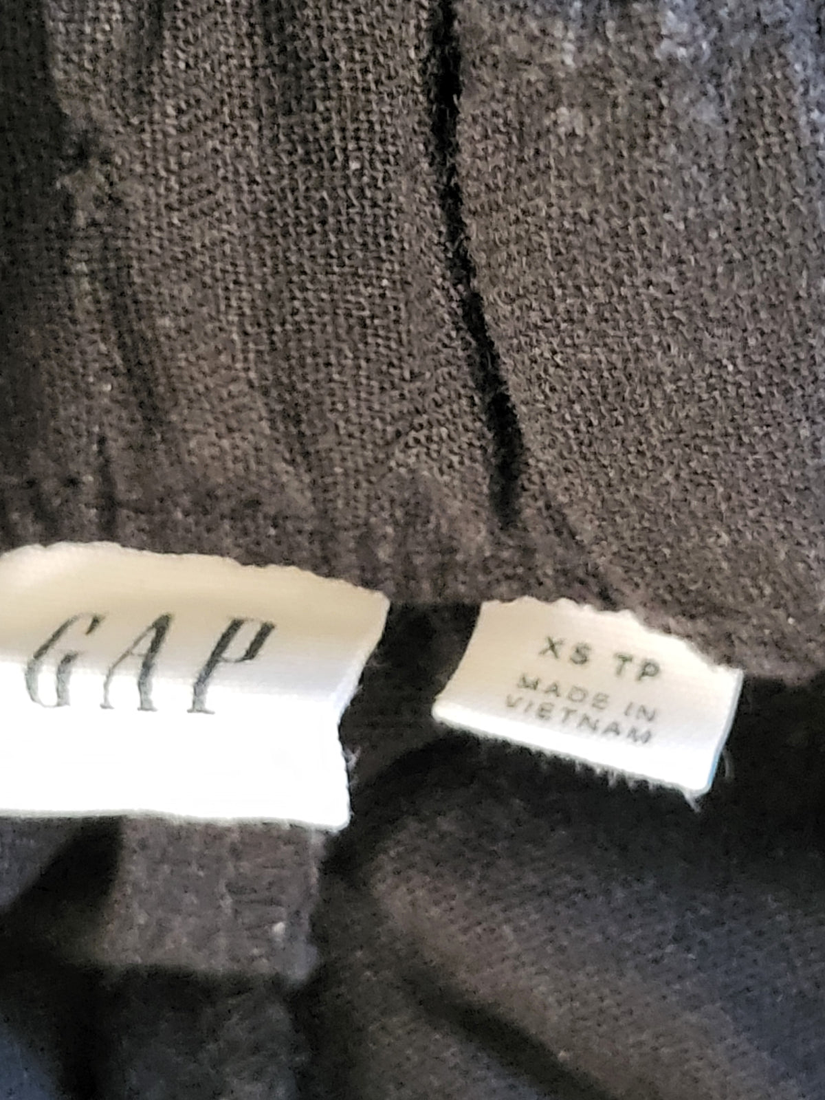 Gap Women's Black Linen-Blend Easy Cargo Pants - Size XS (fit bigger)