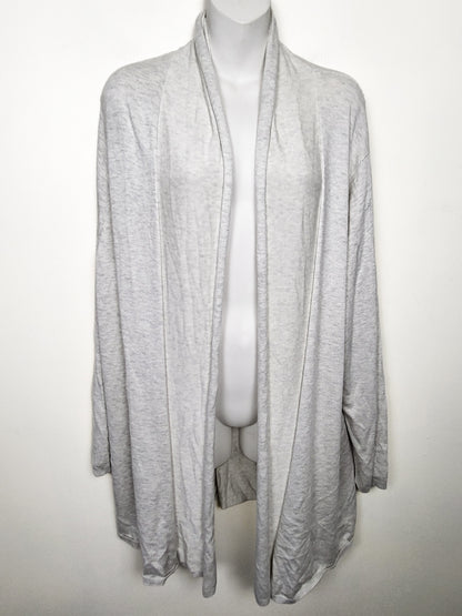 Sears Grey Open-Front Drape Cardigan Sweater - Size 2X