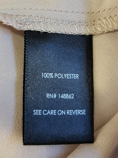 Torrid Pinky-Beige Harper Georgette Pullover Blouse - Size 3 (3XL)