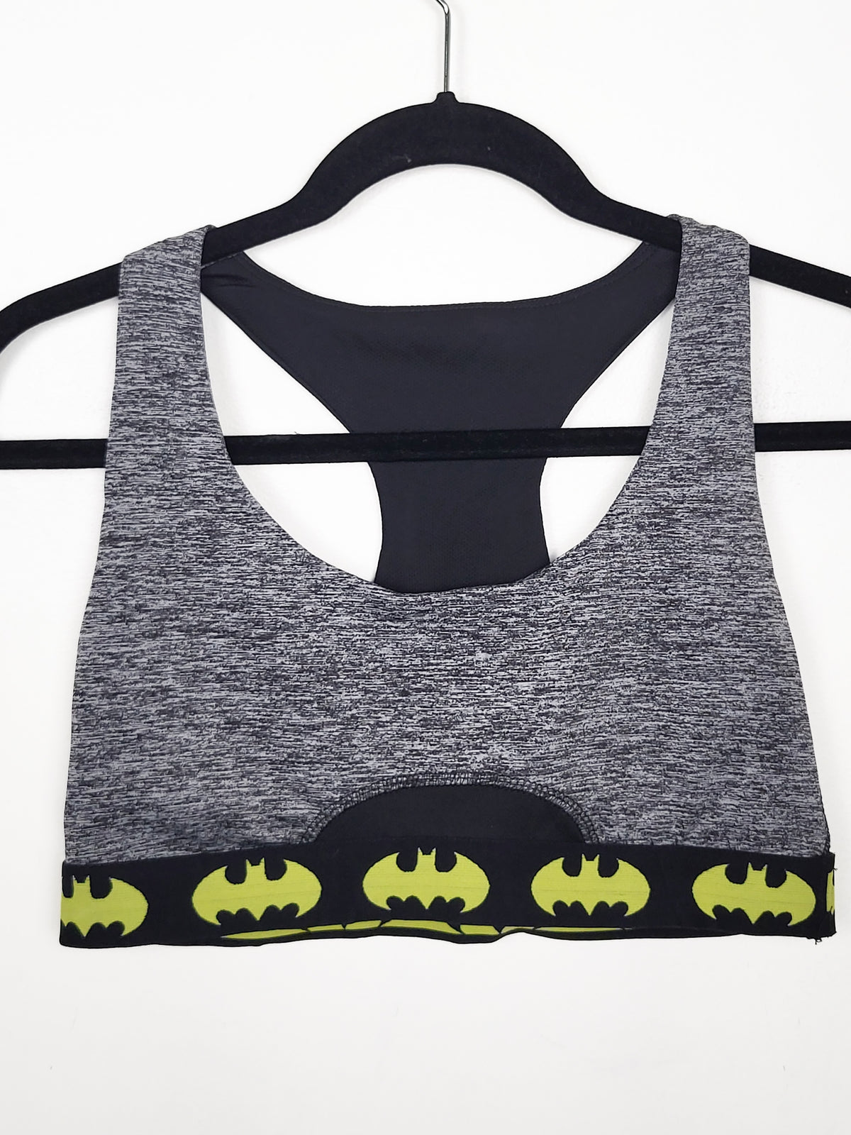 Batman Sports Bra (lightly padded) - Size large