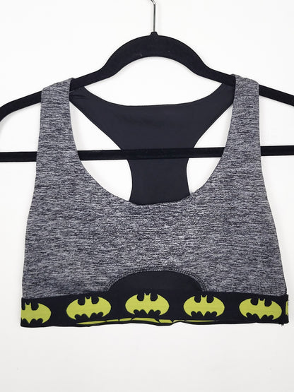 Batman Sports Bra (lightly padded) - Size large