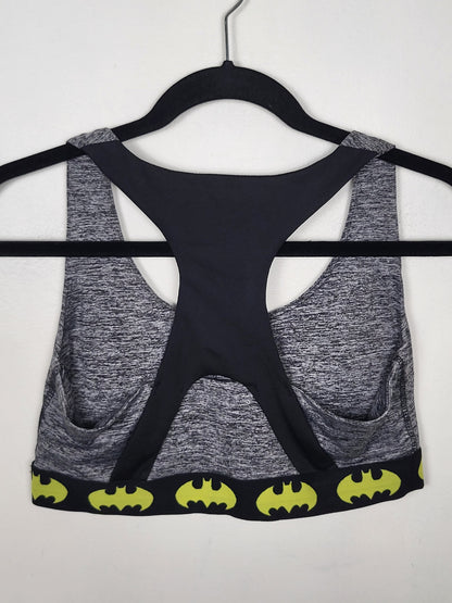 Batman Sports Bra (lightly padded) - Size large