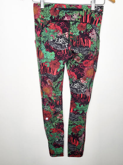 Lululemon Wunder Under Hi-Rise Tight Zen Garden Pattern - Size small