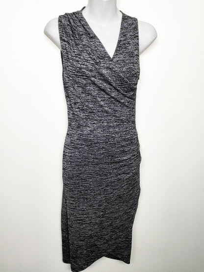 Aritzia Wilfred Free Sleeveless Ruched Faux Wrap Dress - Size Small