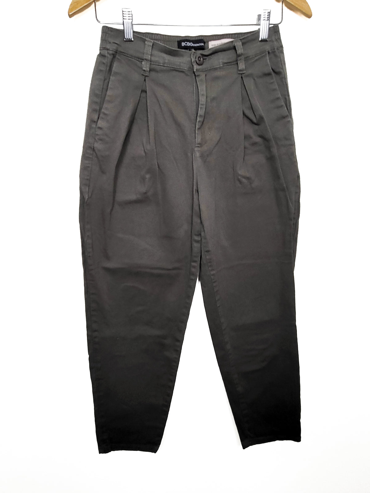 BCBGeneration High Rise Barrel Leg Pants - Size XS