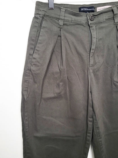 BCBGeneration High Rise Barrel Leg Pants - Size XS