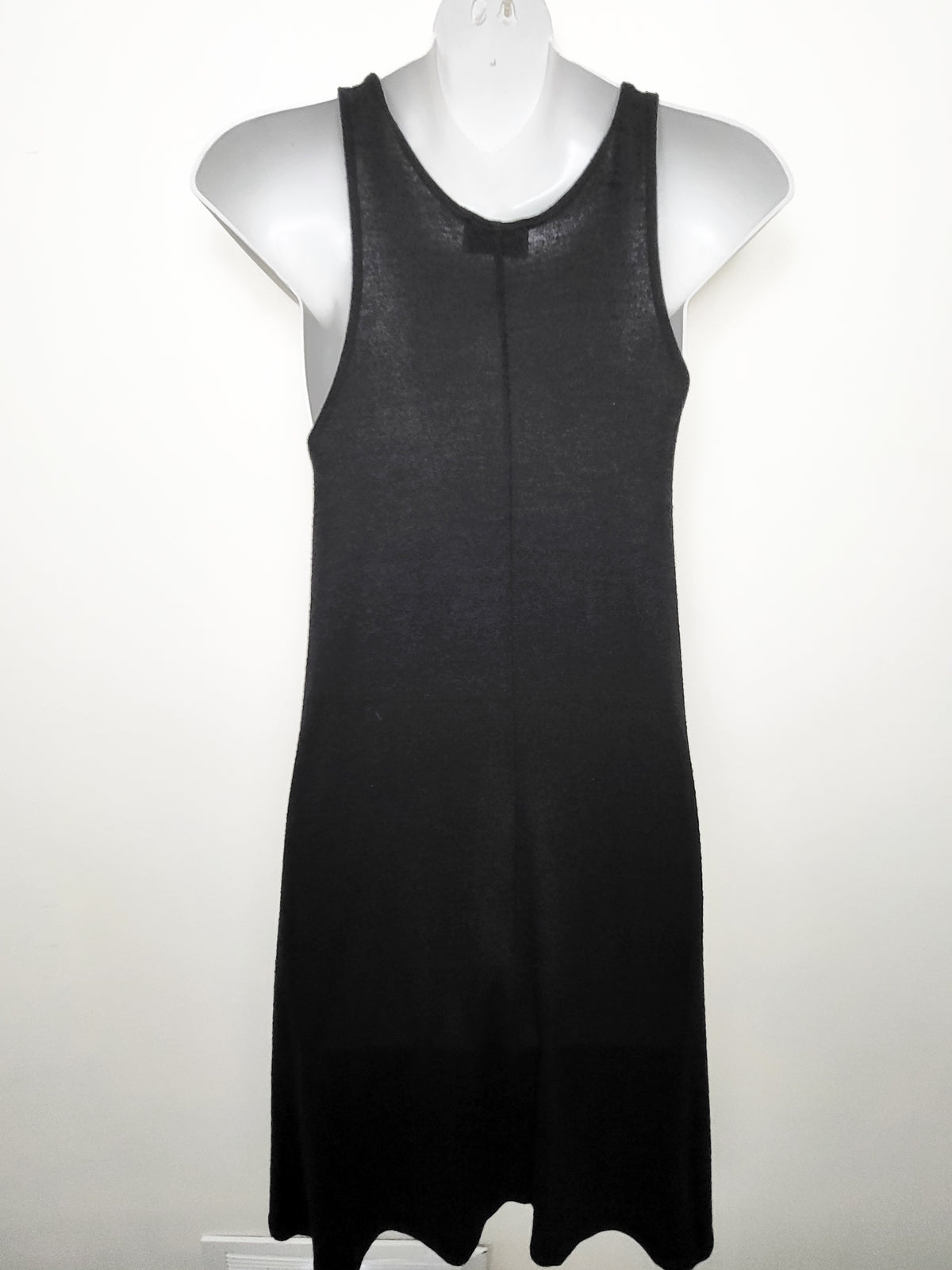 Aritzia Wilfred Free Black "Arleta" Sleeveless Trapeze Mini Dress - Size XS