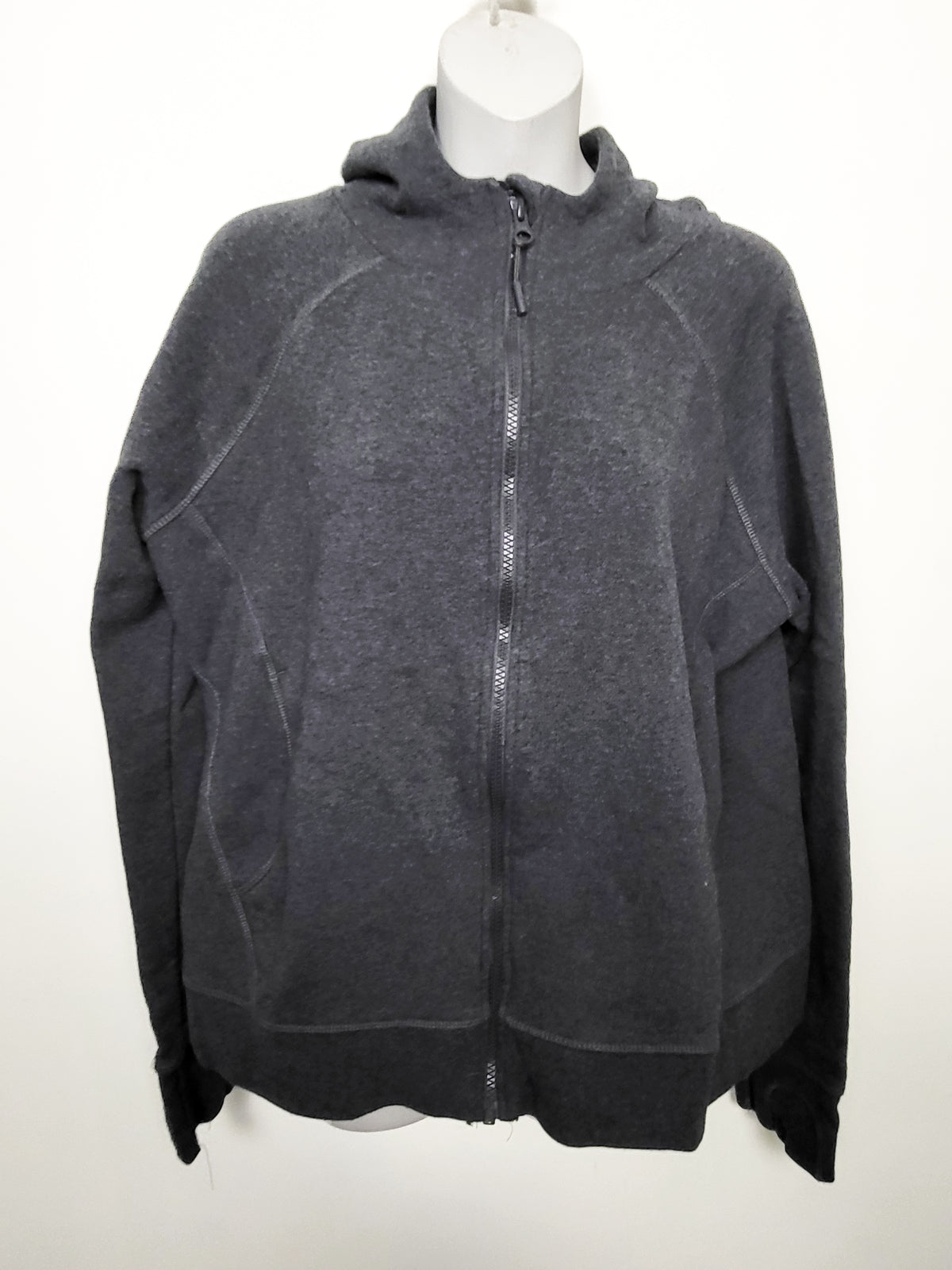 Lole grey zip up "Cozy Fleece" hoodie - Size XL
