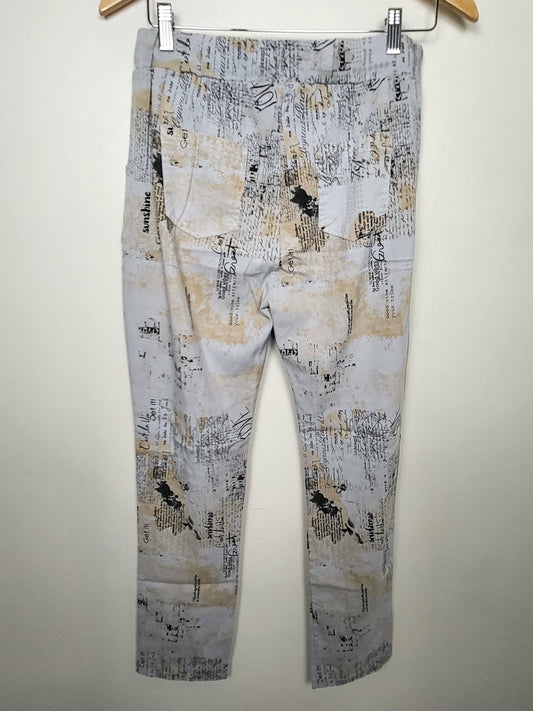 Bella Amore "Made in Italy" Euro Graphic Script Drawstring Joggers | Size SMALL / MEDIUM