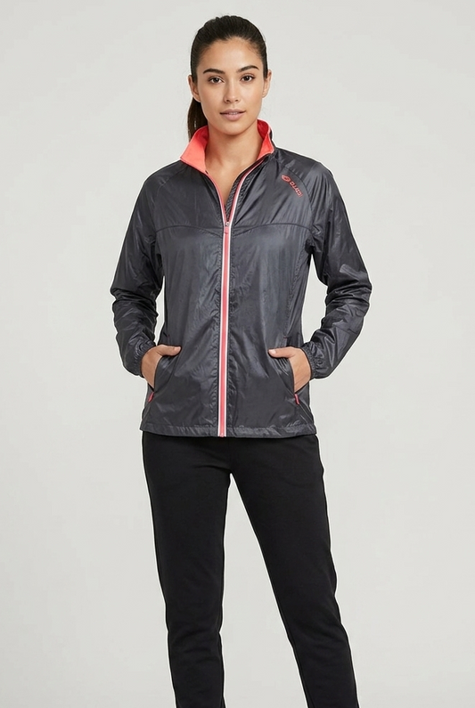 Sugoi grey Helium cycling / running jacket | Size LARGE