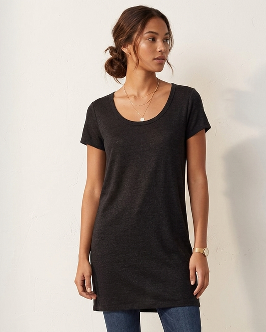 Aritzia Wilfred Free black knit tunic style top | Size MEDIUM
