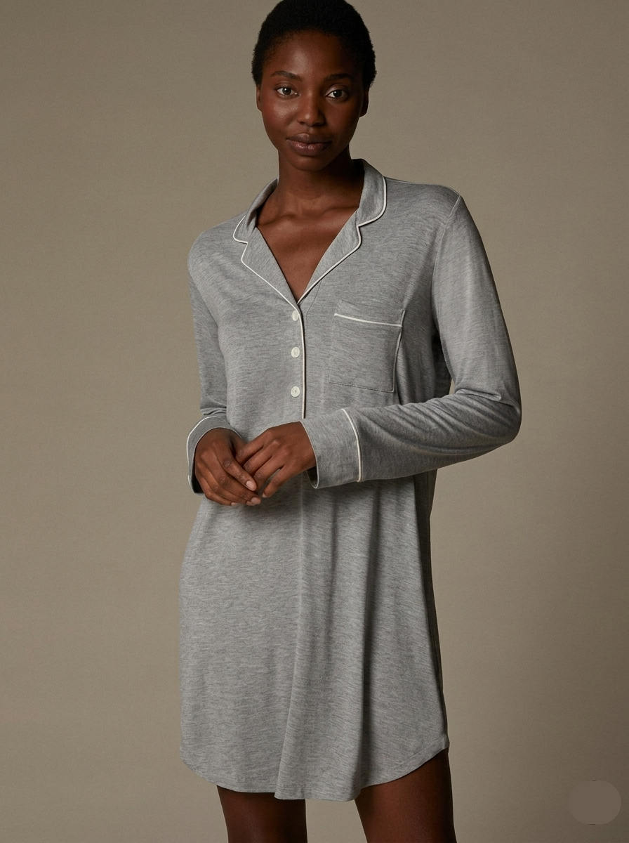 Love and Lore grey sleep shirt / dress | Size MEDIUM
