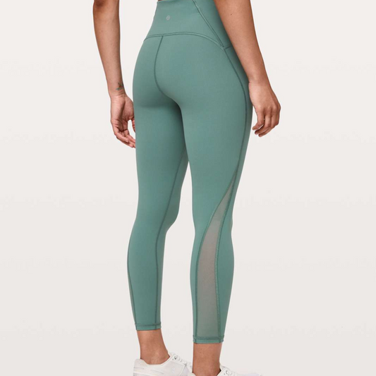 KTRC1 - Lululemon Train Times 7/8 Pants in Frosted Pine (25 inch inseam) Size 6
