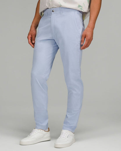 Lululemon Commission Slim-Fit Pant 34" *Ventlight in light blue. Size 33