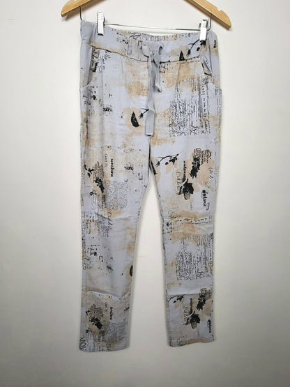 Bella Amore "Made in Italy" Euro Graphic Script Drawstring Joggers | Size SMALL / MEDIUM