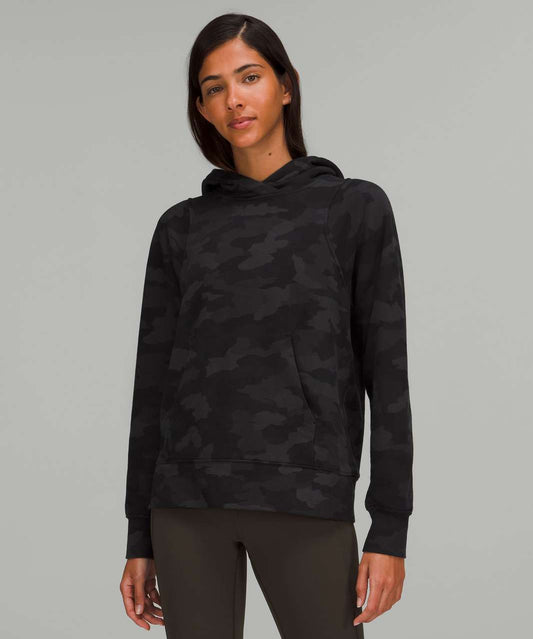 Lululemon Loungeful Hoodie -  Heritage 365 Camo Deep Coal Multi. Size 20 (2XL)