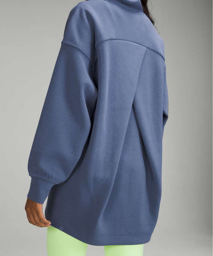 Lululemon Modal-Blend Turtleneck Tunic om Water Drop colour | Size 8