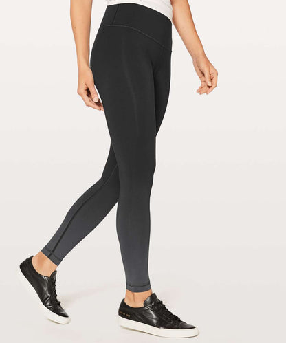 Lululemon Wunder Under Hi-Rise Tight in Ombre Black colorway | Size 8