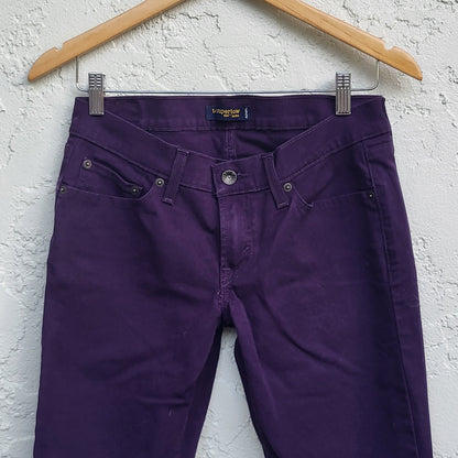 JECH1 - Vintage Y2K Levi's purple 524 "Too Super Low" low rise jeans. Size 9