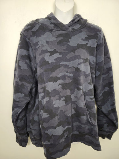 Lululemon Loungeful Hoodie -  Heritage 365 Camo Deep Coal Multi. Size 20 (2XL)