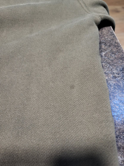 Aritzia Cozy Sweatfleece Perfect Hoodie in Olive Green | Size MEDIUM