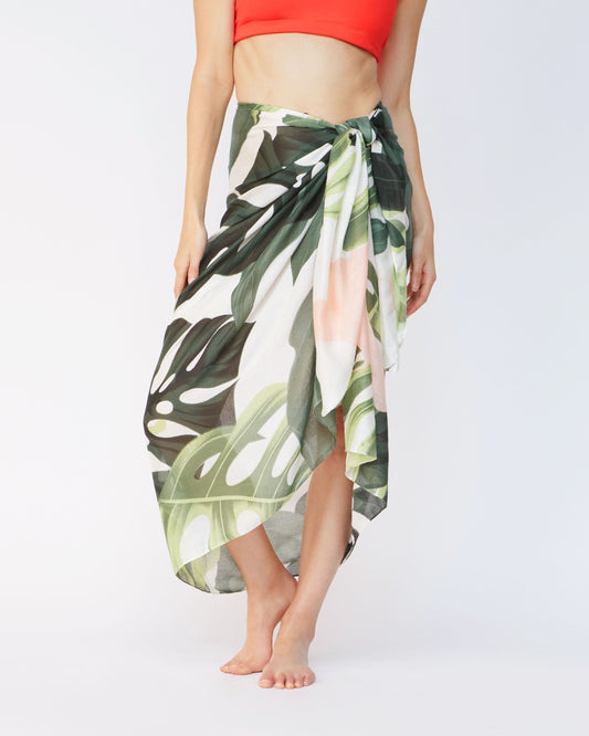 Virginia Wolf tropical print sarong / wrap | One size fits all