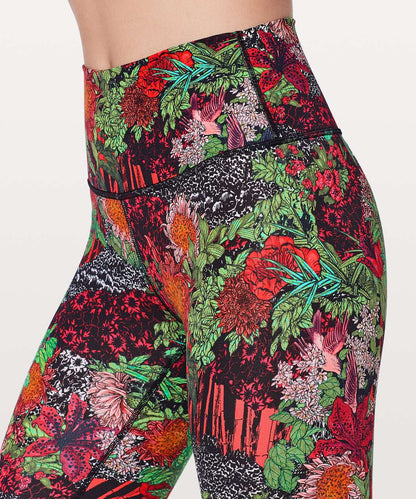 Lululemon Wunder Under Hi-Rise Tight Zen Garden Pattern - Size small